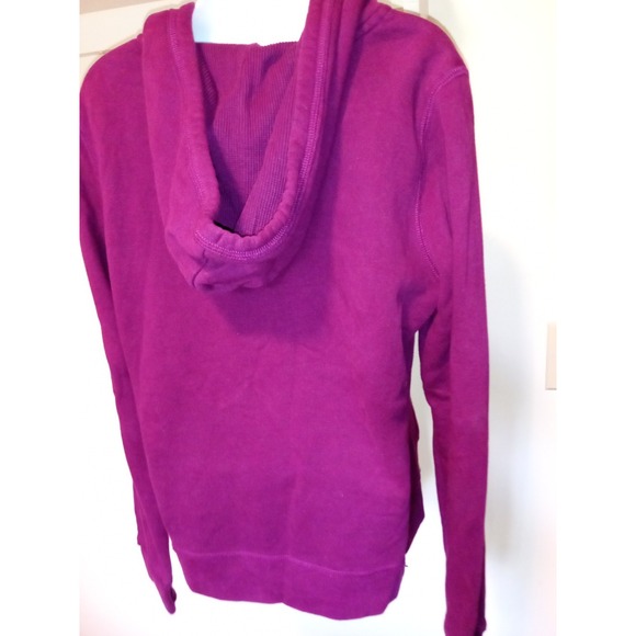 Women's Y2K Aeropostale Spellout purple Pullover  Hoodie‎ Size XL - Picture 6 of 14